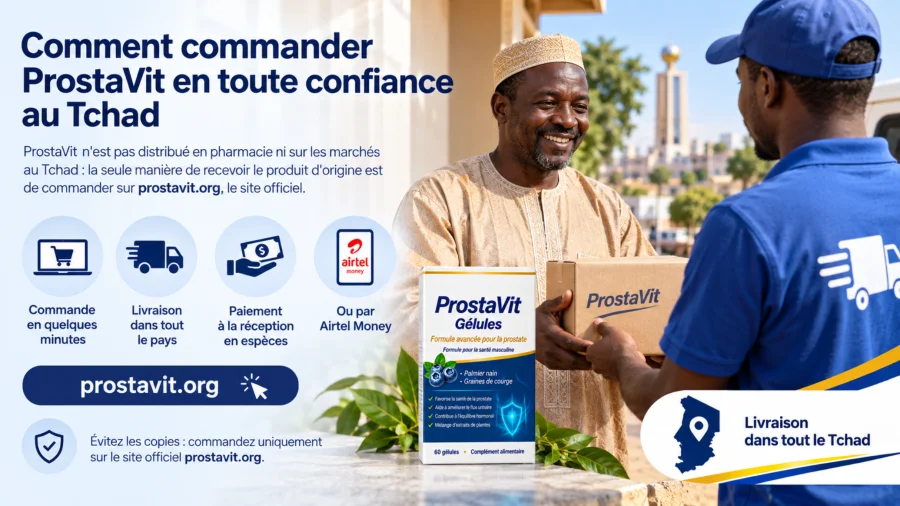 ProstaVit — commande sur le site officiel au Tchad