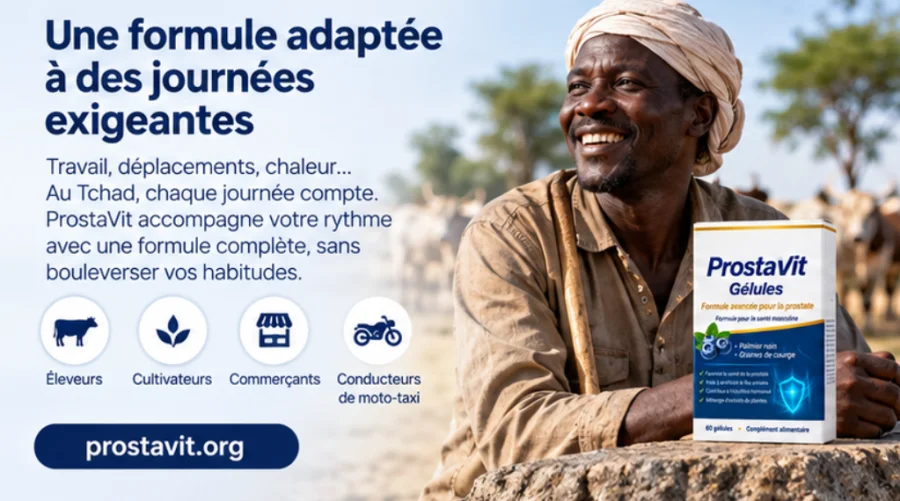 ProstaVit — une formule pensée pour les journées exigeantes au Tchad