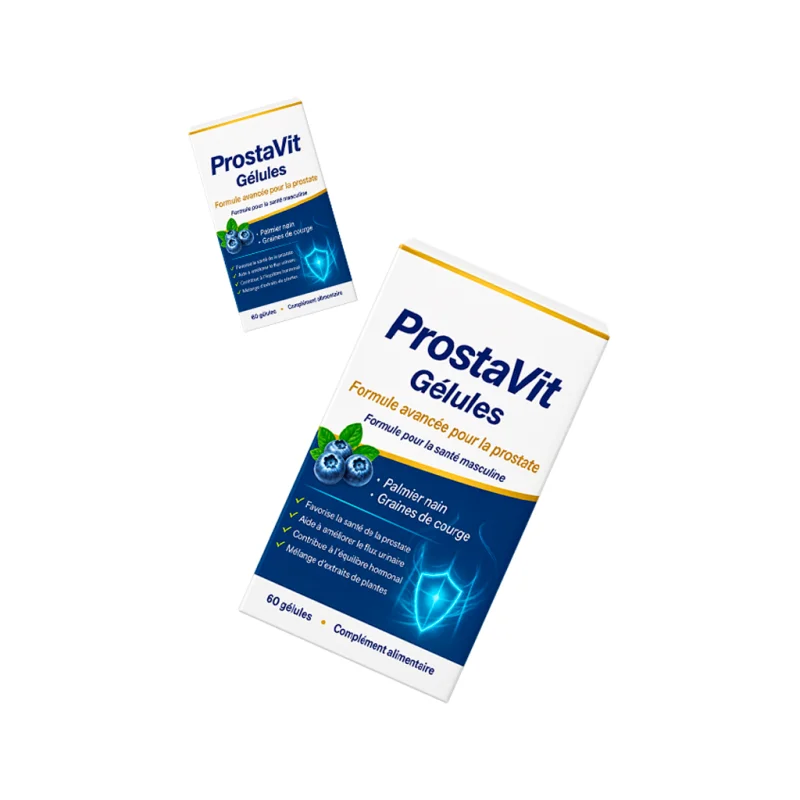 ProstaVit — boîte de gélules, grand et petit format
